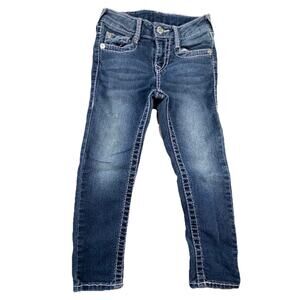True Religion Girls' Skinny Big T Jeans Size 5